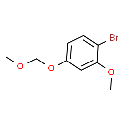 1-Bromo-2-methoxy-4-(methoxymethoxy)benzene Structure