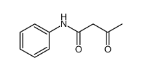 Butanamide, 3-oxo-N-phenyl-, labeled with deuterium Structure