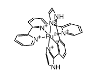[Ru(1,3-bis(2-imidazolyl)benzene)(2,2':6',2''-terpyridine)](1+) Structure