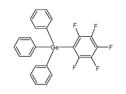 (pentafluoro phenyl) triphenyl germane结构式