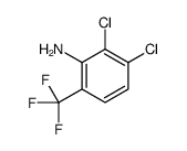 2,3-Dichloro-6-(trifluoromethyl)aniline Structure