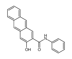 3-hydroxy-N-phenylanthracene-2-carboxamide Structure