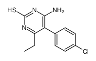 4-AMINO-5-(4-CHLOROPHENYL)-6-ETHYLPYRIMIDINE-2-THIOL picture