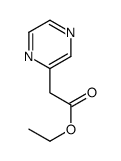 Pyrazin-2-yl-acetic acid ethyl ester Structure