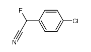 α-fluoro(p-chlorophenyl)acetonitrile结构式