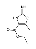 2-Amino-5-Methyloxazole-4-carboxylic acid ethyl ester Structure