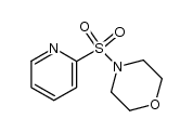 Morpholine, 4-(2-pyridinylsulfonyl)-结构式