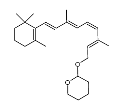 11-cis-tetrahydropyran-2-yl retinyl ether Structure