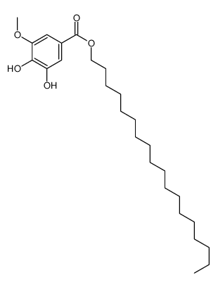 octadecyl 3,4-dihydroxy-5-methoxybenzoate Structure