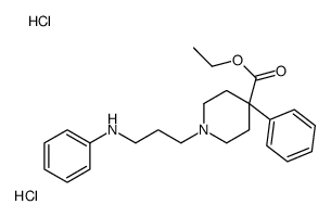Piminodine Dihydrochloride结构式