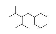 (2-isopropyl-3-methylbut-2-en-1-yl)cyclohexane Structure