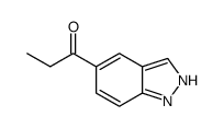 1-(1H-indazol-5-yl)propan-1-one结构式