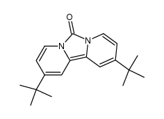 2,10-di-tert-butyldipyrido[1,2-c,2',1'-e]imidazol-6-one结构式