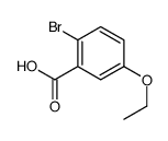 2-Bromo-5-ethoxybenzoic acid Structure