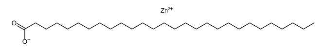 octacosanoic acid, zinc octacosanoate Structure