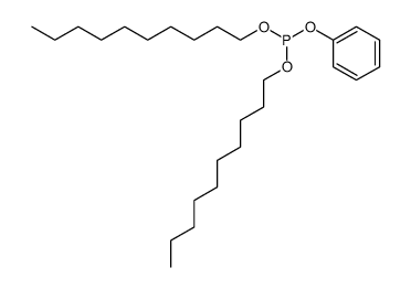 Phosphorous acid,didecyl phenyl ester Structure