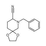 7-BENZYL-1,4-DIOXA-7-AZASPIRO[4.5]DECANE-8-CARBONITRILE picture