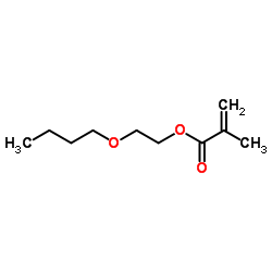 2-Butoxyethyl methacrylate Structure