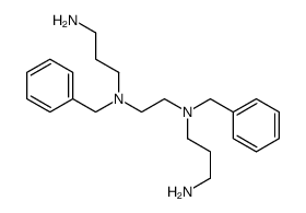 N'-[2-[3-aminopropyl(benzyl)amino]ethyl]-N'-benzylpropane-1,3-diamine Structure