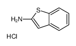 苯并[b]噻吩-2-胺盐酸盐结构式