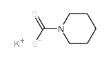 potassium piperidine-1-dithiocarboxylate结构式