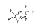 strontium tetrafluoroborate(1-) Structure
