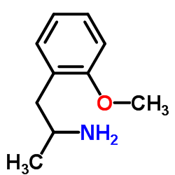 2-Methoxyamphetamine Structure