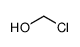 chloromethanol结构式