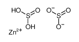 zinc,hydrogen sulfite结构式