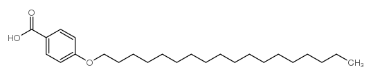 4-N-十八氧基苯甲酸结构式