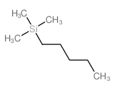 Silane,trimethylpentyl- Structure
