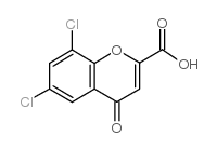 6,8-二氯查尔酮-2-羧酸结构式