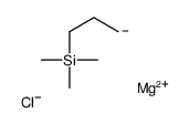 magnesium,trimethyl(propyl)silane,chloride Structure