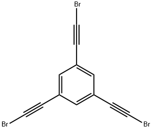 1,3,5-Tris(bromoethynyl)benzene Structure
