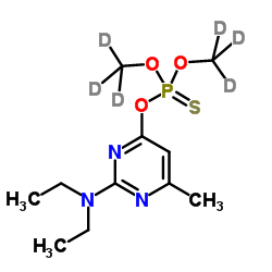 Pirimiphos-methyl-d6 Structure