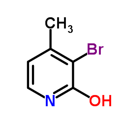 3-bromo-4-methylpyridin-2-ol structure