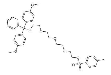 ω-(4,4’-dimethoxytriphenylmethyl)tetra(ethylene glycol) toluenesulfonate Structure