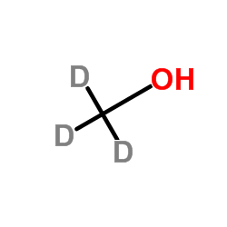 (2H3)Methanol Structure