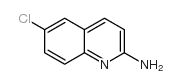2-氨基-6-氯喹啉结构式