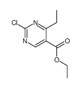 ethyl 2-chloro-4-ethylpyrimidine-5-carboxylate Structure