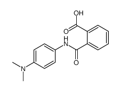 2-[[4-(dimethylamino)phenyl]carbamoyl]benzoic acid结构式
