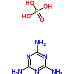 磷酸三聚氰胺结构式