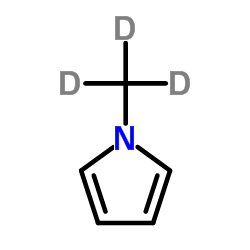 N-甲基D3吡咯结构式