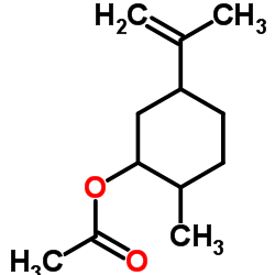 p-Menth-8-en-2-ol acetate Structure