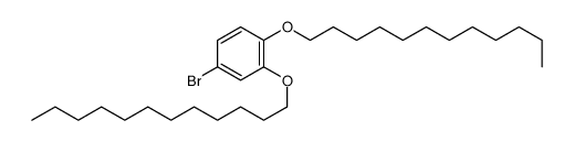4-bromo-1,2-didodecoxybenzene结构式