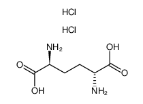 (5R,2S)-2,5-二氨基乙二酸二盐酸盐结构式