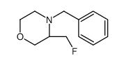 (R)-4-苄基-3-(氟甲基)吗啉结构式