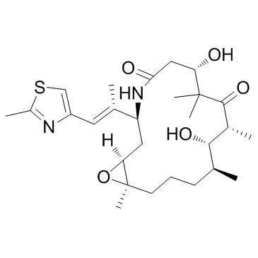 Ixabepilone structure