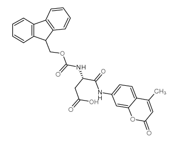 Fmoc-L-天冬氨酸α-7-酰胺基-4-甲基香豆素图片