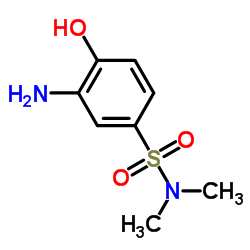 N-N-二甲基-3-氨基-4-羟基-1-苯磺酰胺图片